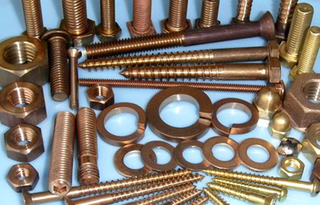 High-quality Aluminium Bronze Fasteners from Dalloyed for industrial applications.