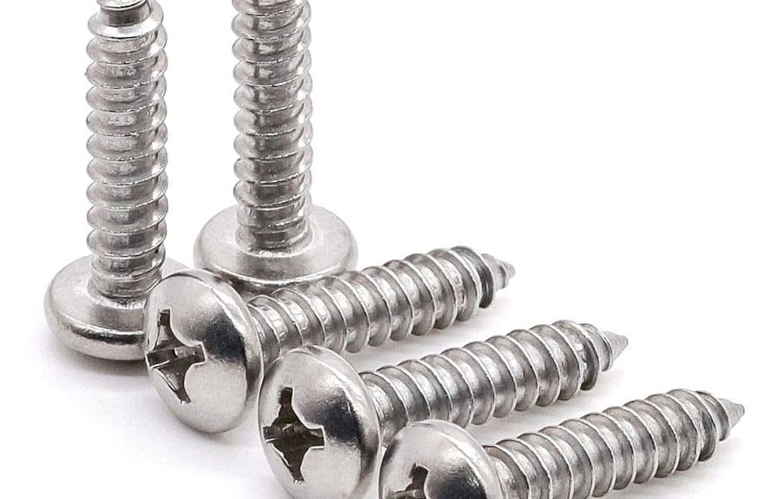 Pan Phillips Screw in various sizes and finishes for industrial applications.